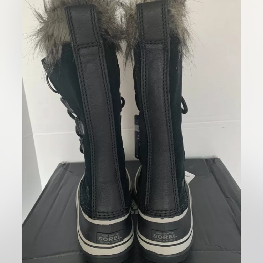 Sorel Women's Joan of Arctic Boots Black Quarry Size 8 US Winter Rain Boot New - Picture 4 of 7